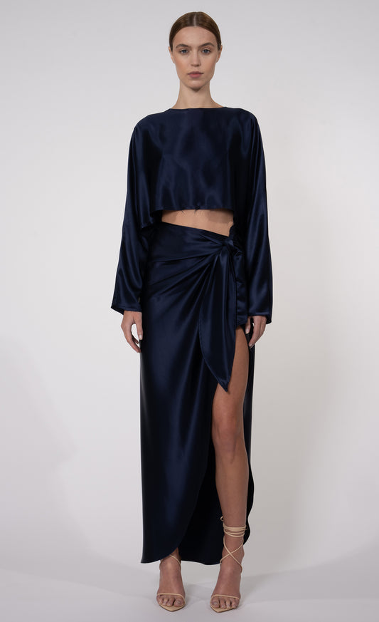 Emilia Blouse - Navy