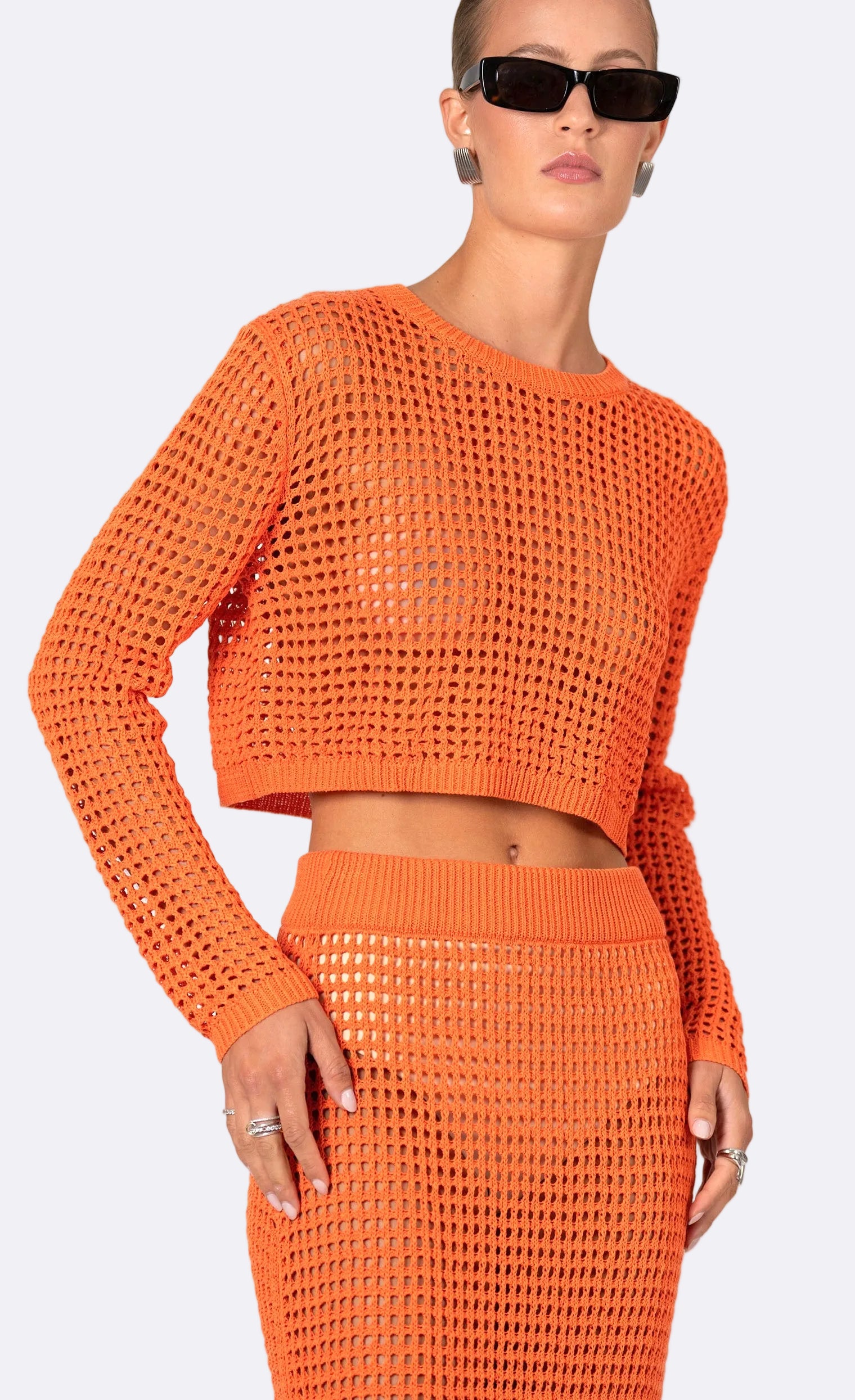 Jovi Crop - Aperol Crop Top Nonchalant Label