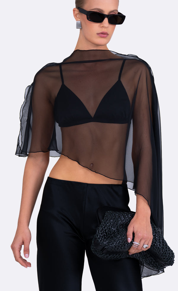 Patrice Poncho Top Top Nonchalant Label