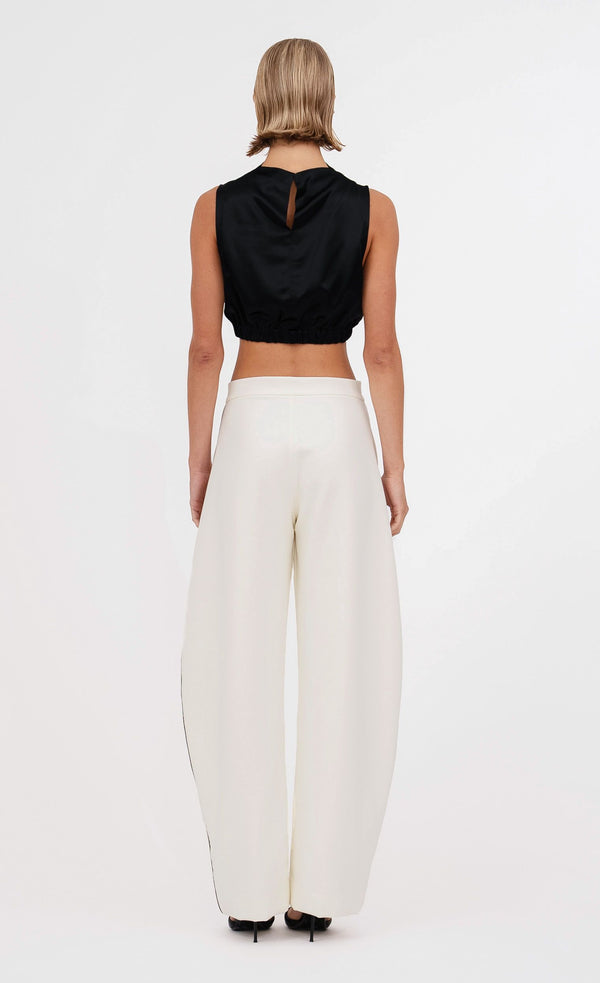 Reese Crop - Black Crop Top Nonchalant Label