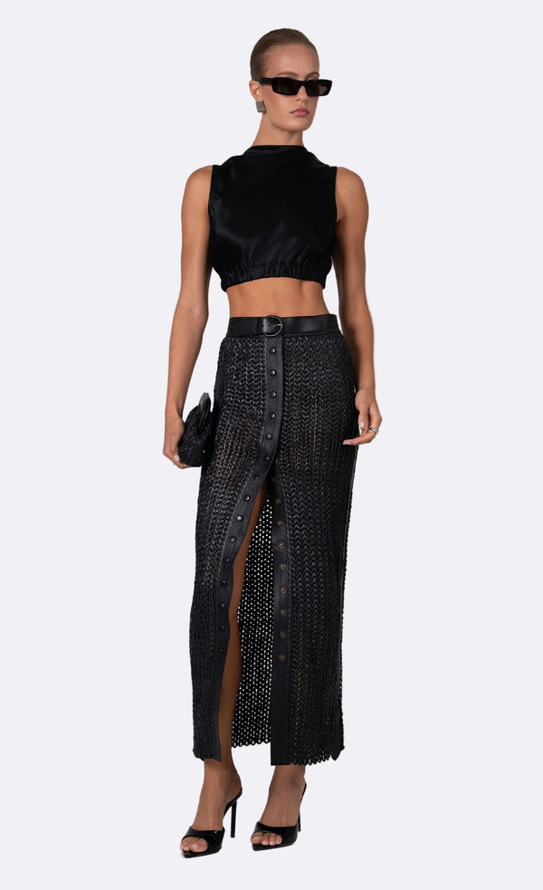 Karina Skirt - Black Skirt Nonchalant Label