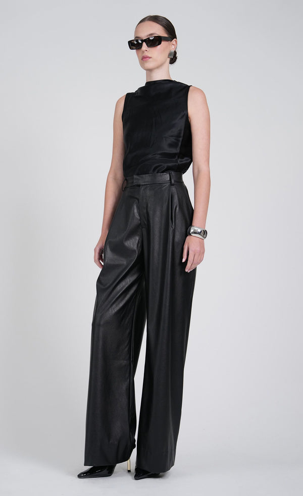 Lainey Top - Black Top Nonchalant Label