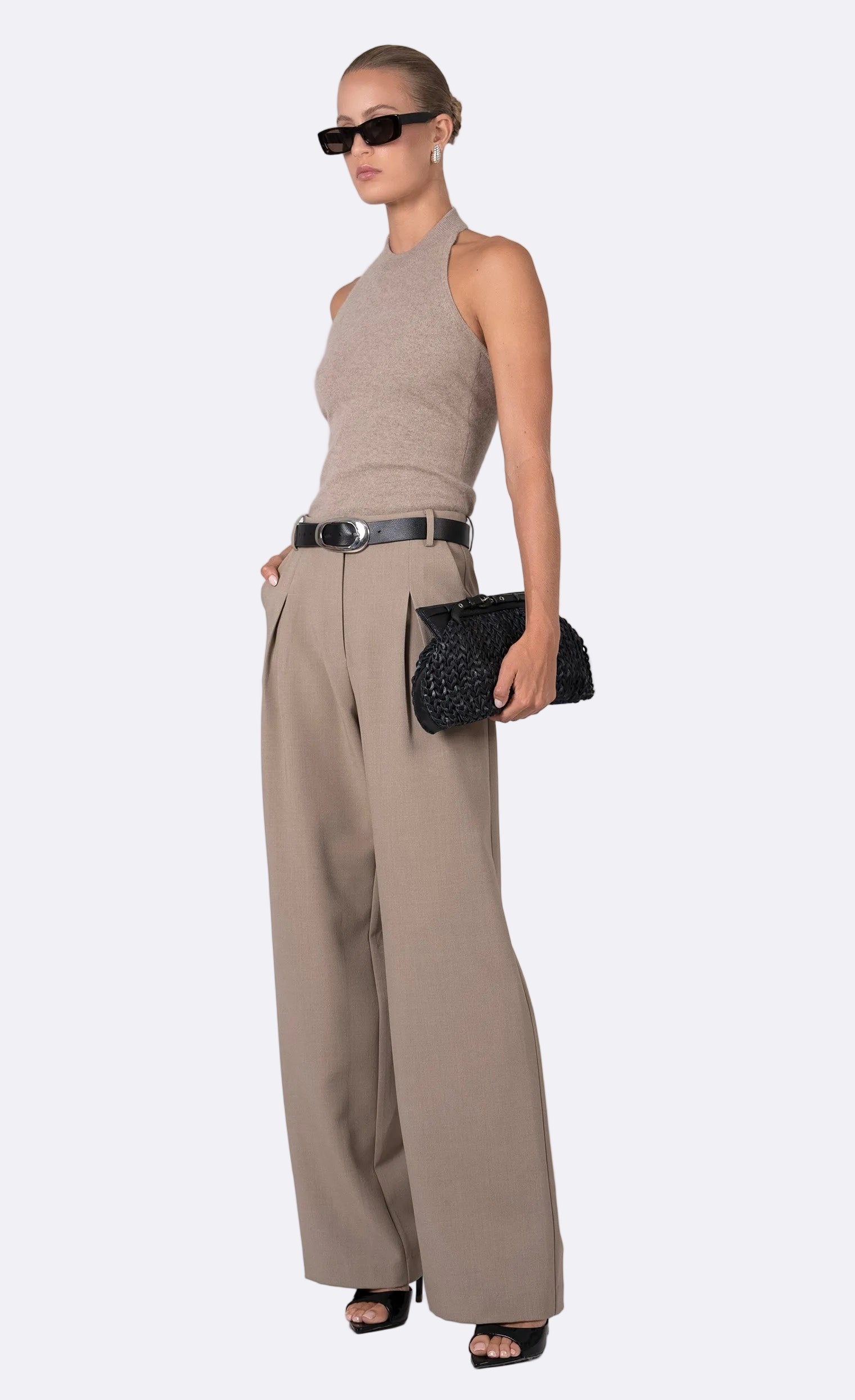 Monroe Pant - Taupe PANT Nonchalant Label