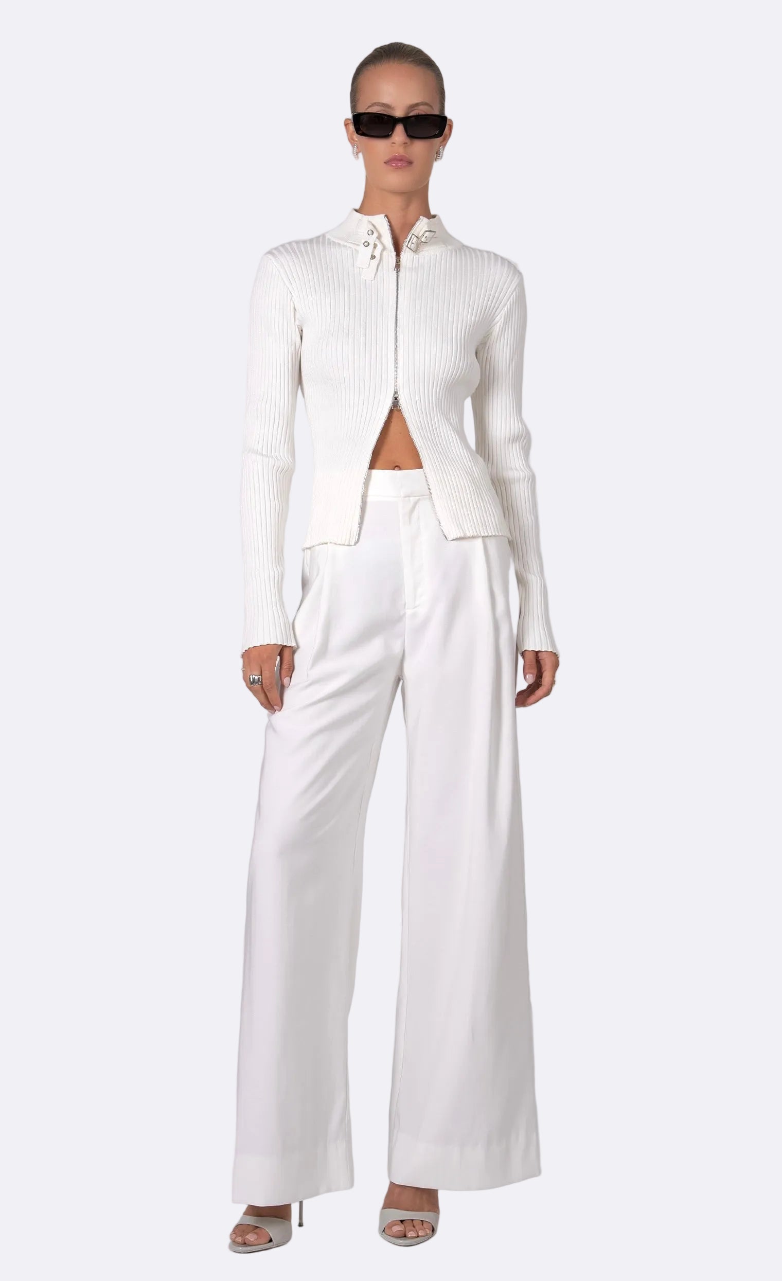 Dion Cardigan - Ivory Cardigan Nonchalant Label