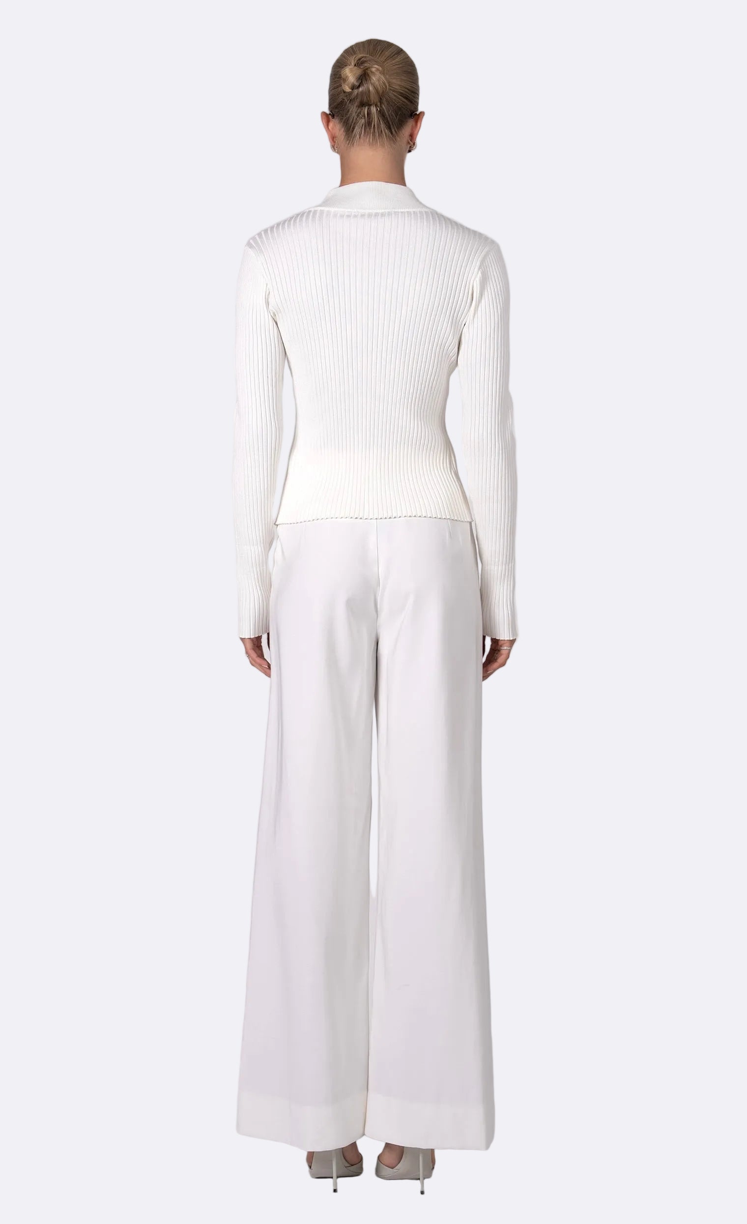 Dion Cardigan - Ivory Cardigan Nonchalant Label