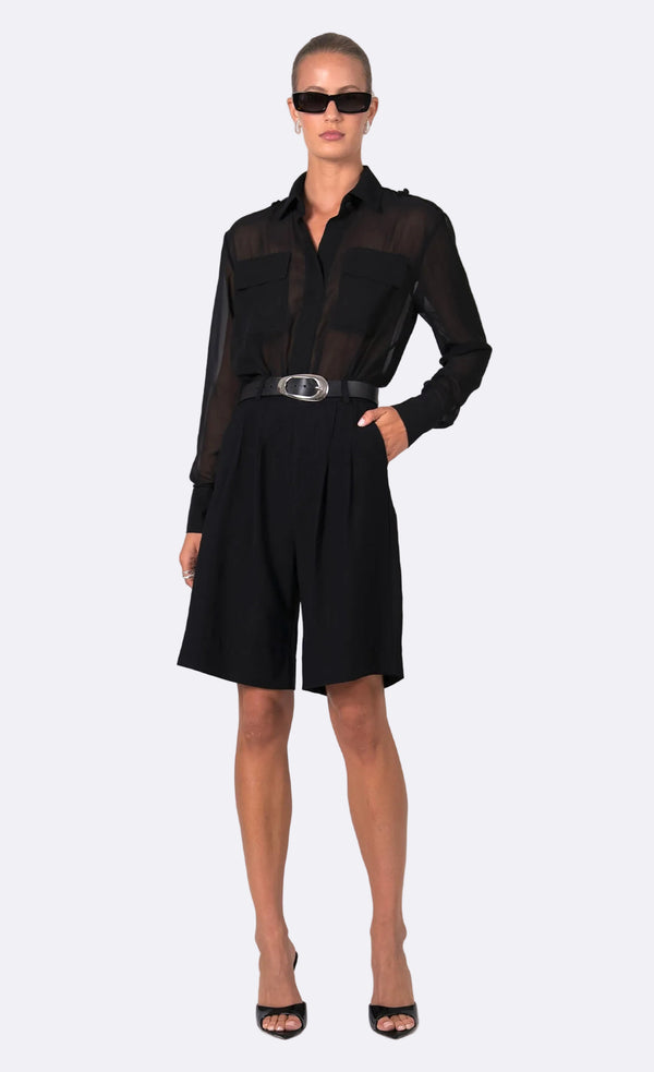 Nadine Bodysuit - Black Bodysuit Nonchalant Label