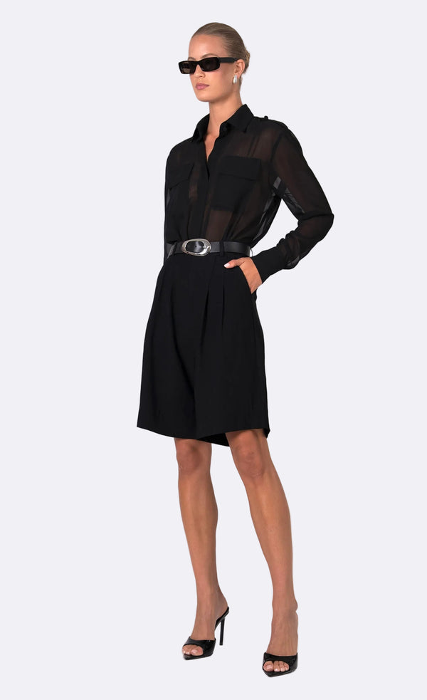 Nadine Bodysuit - Black Bodysuit Nonchalant Label