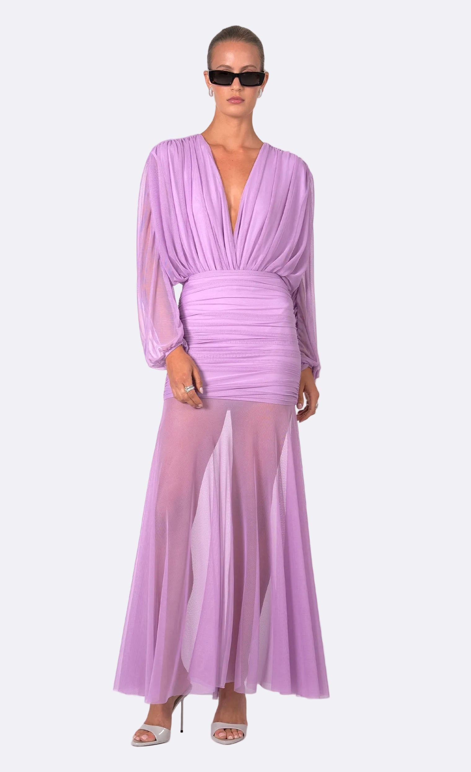 Pia Bodysuit - Lavender Bodysuit Nonchalant Label