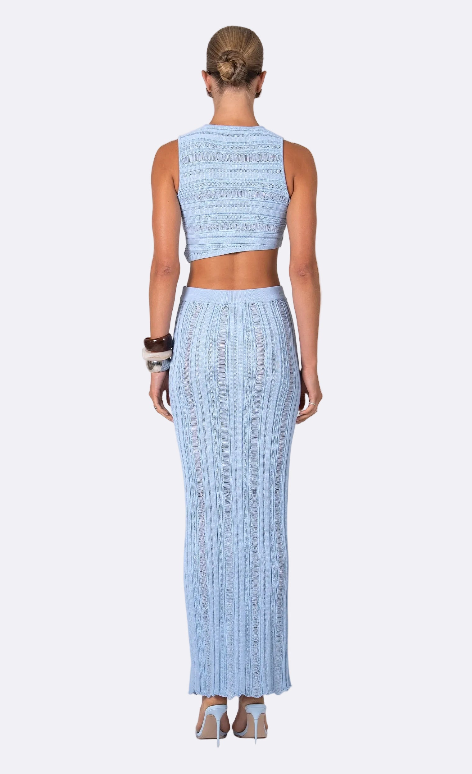 Lilia Skirt - Baby Blue – Nonchalant Label