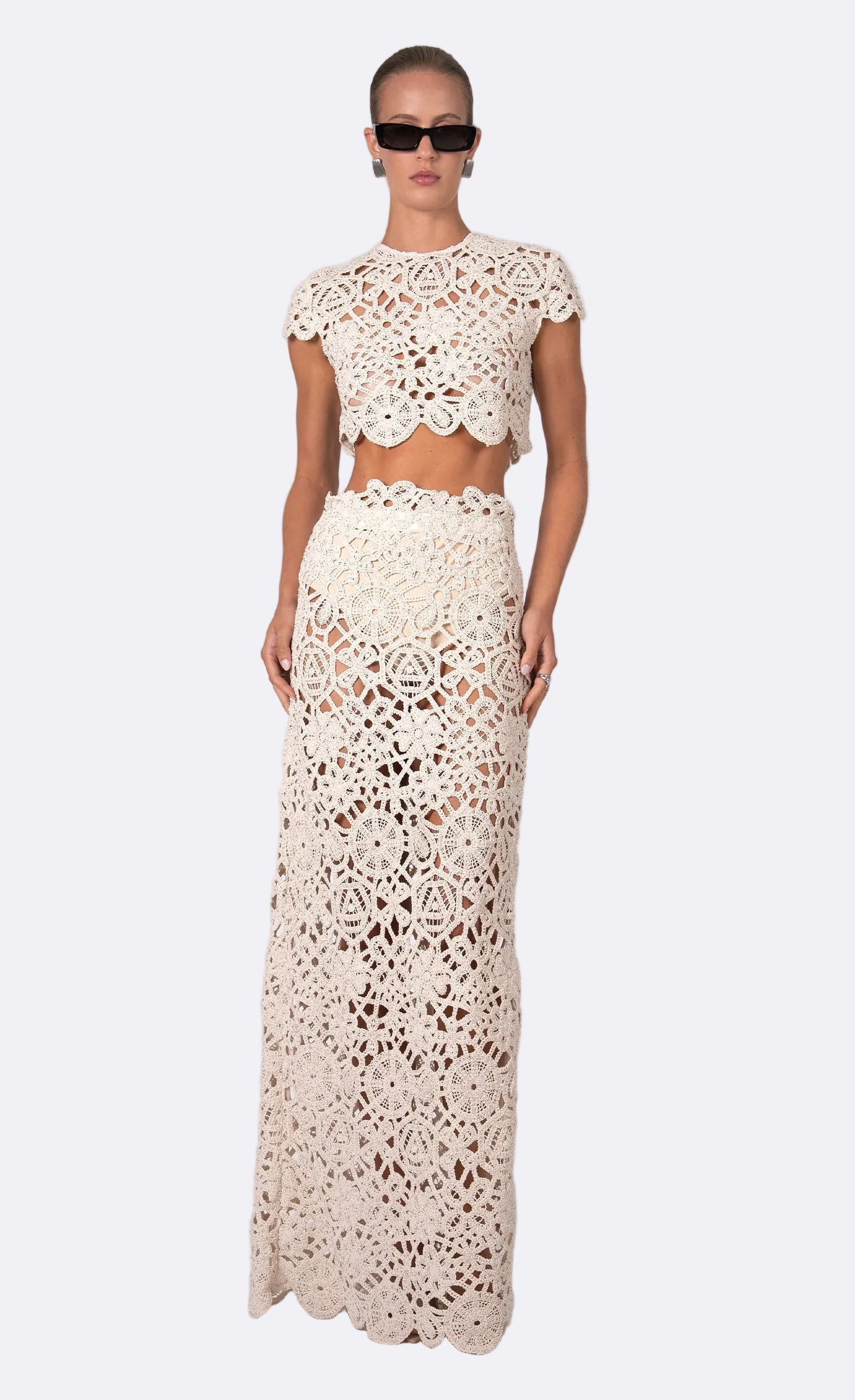 Constance Crop Crop Top Nonchalant Label