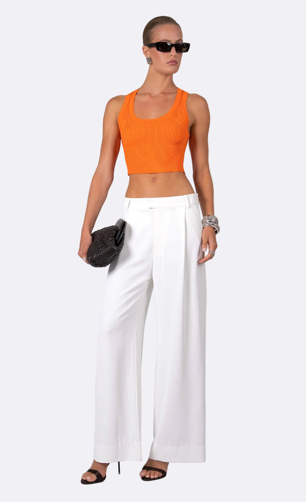 Eve Crop - Aperol Top Nonchalant Label