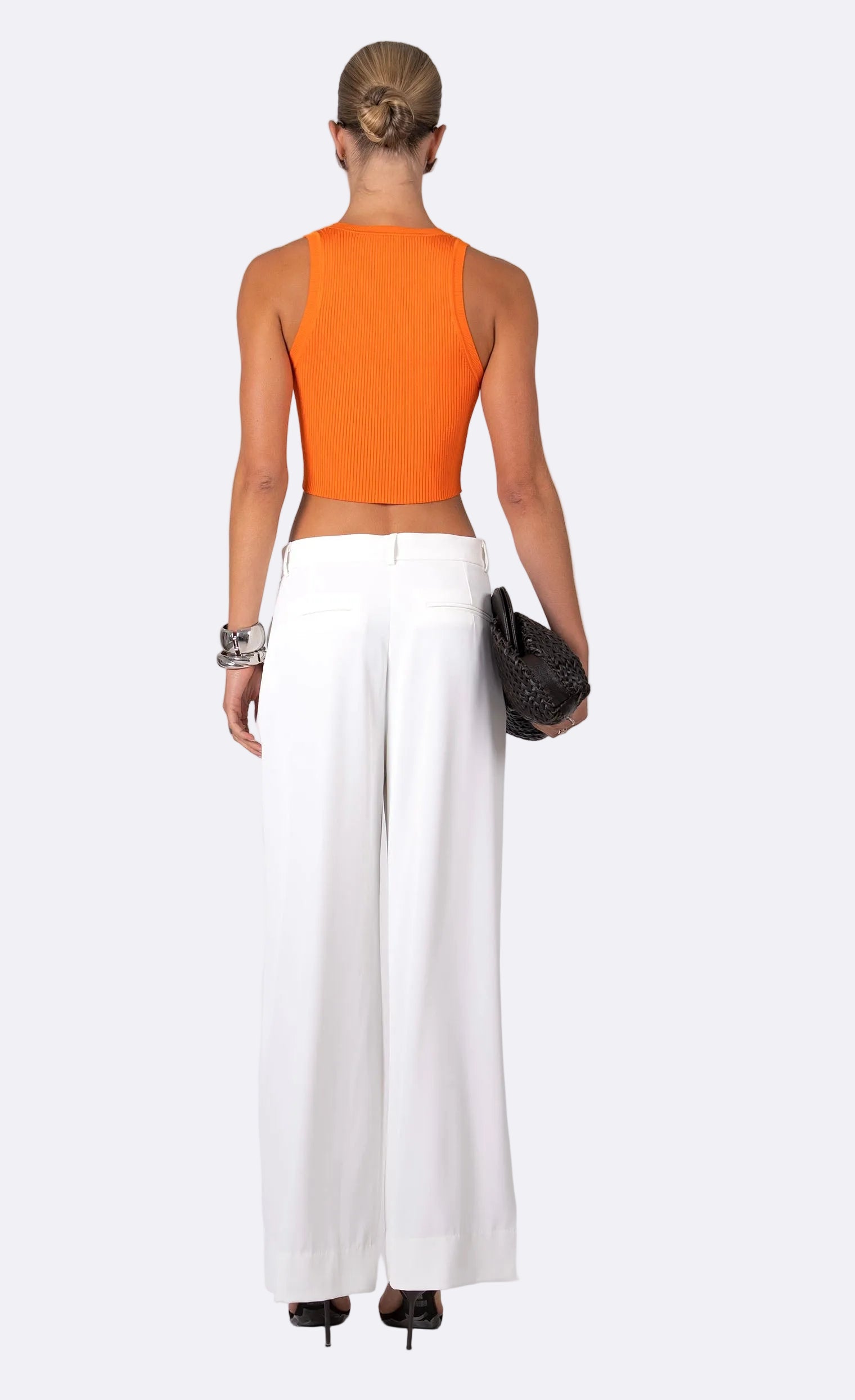 Eve Crop - Aperol Top Nonchalant Label