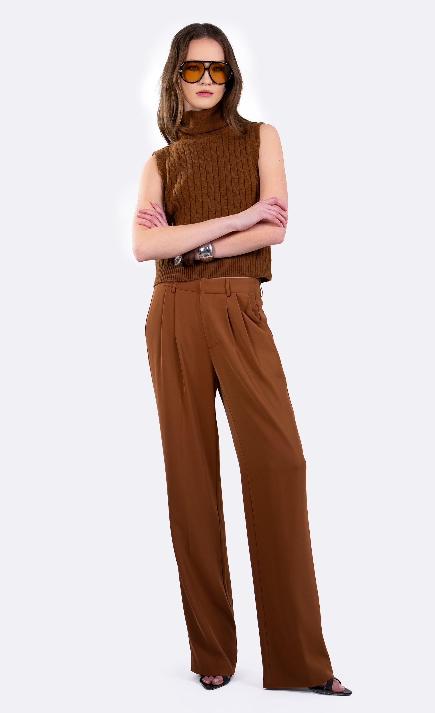 Victoria Trouser - Caramel PANT Nonchalant Label