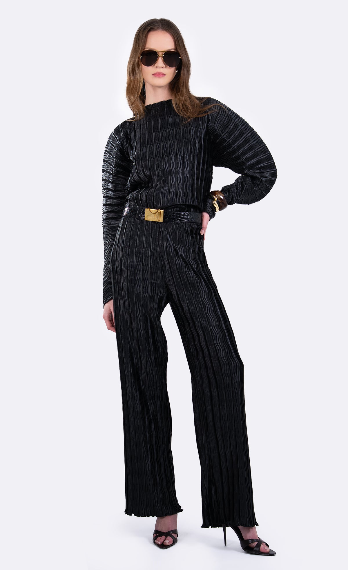 Pearla Blouse - Black Blouse Nonchalant Label