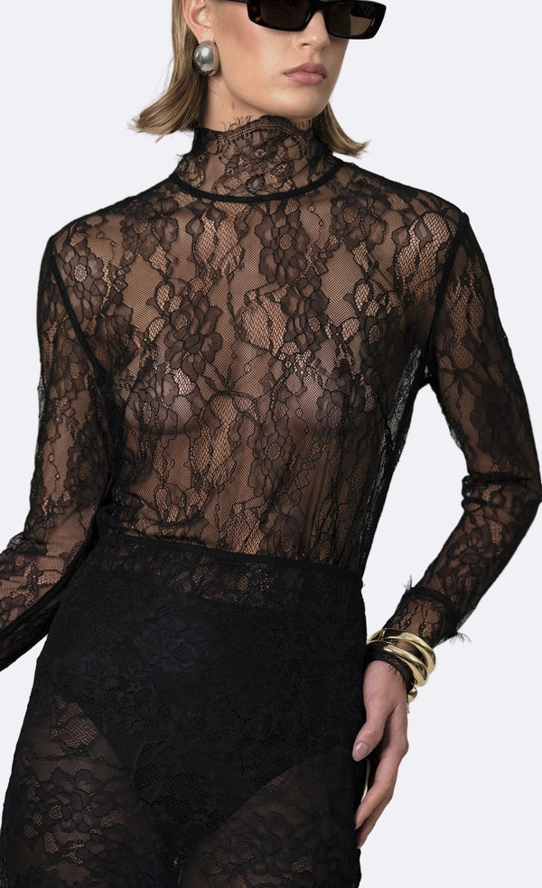 Mary Lace Top Top Nonchalant Label