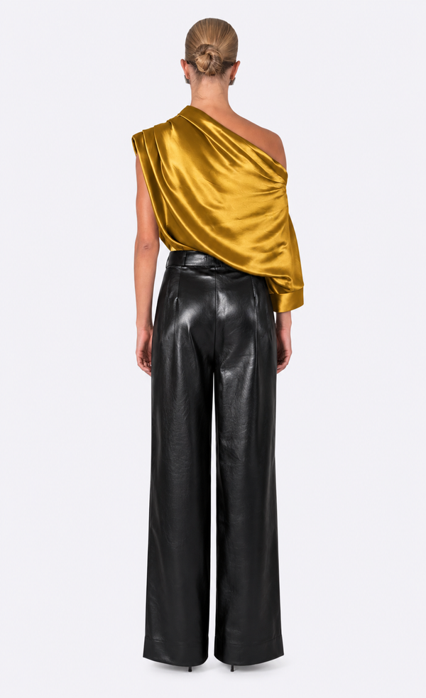 Lea Blouse - Ochre Blouse Nonchalant Label