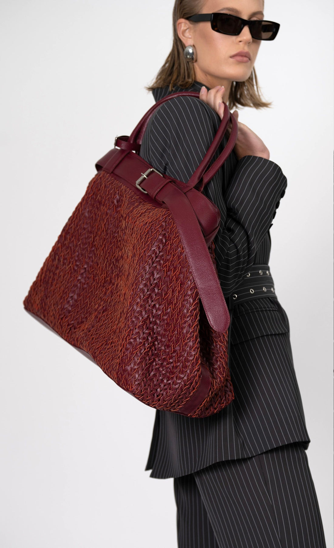 Milo Tote - Bordeaux Bag Nonchalant Label