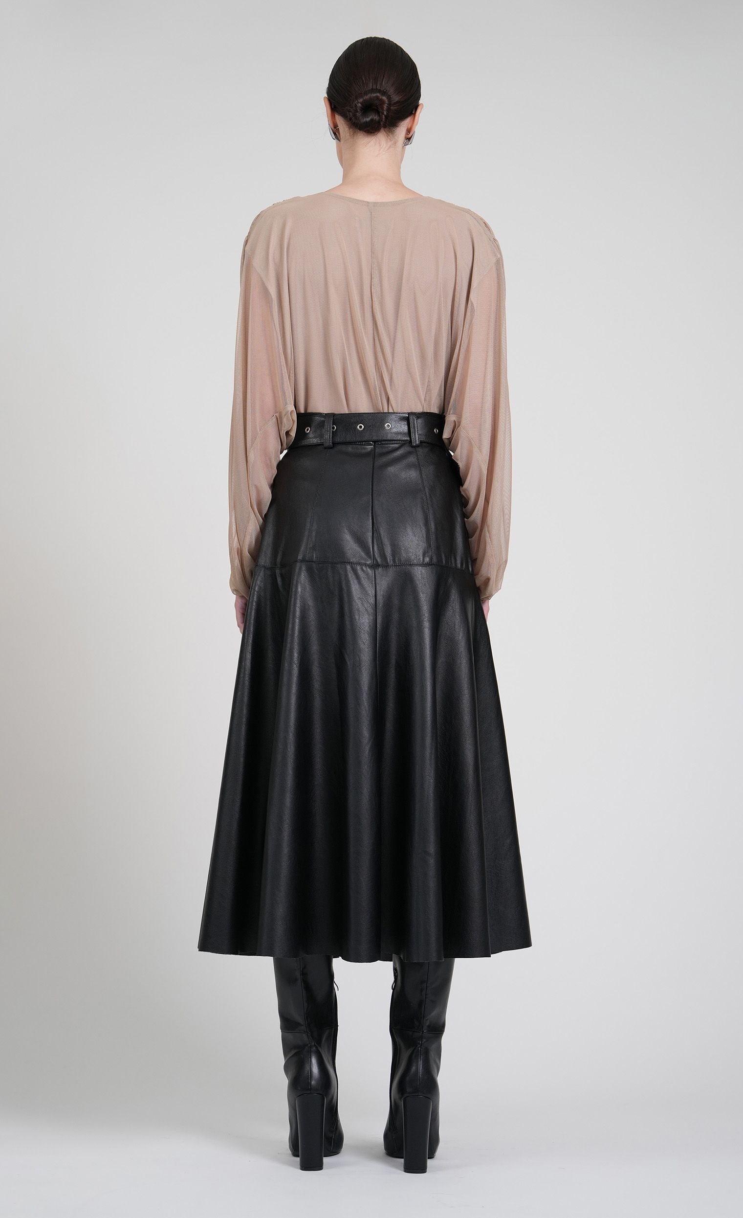 Pia Bodysuit - Taupe Bodysuit Nonchalant Label