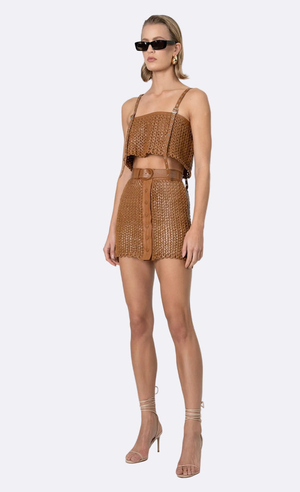 Kaiden Skirt - Honey Nonchalant Label