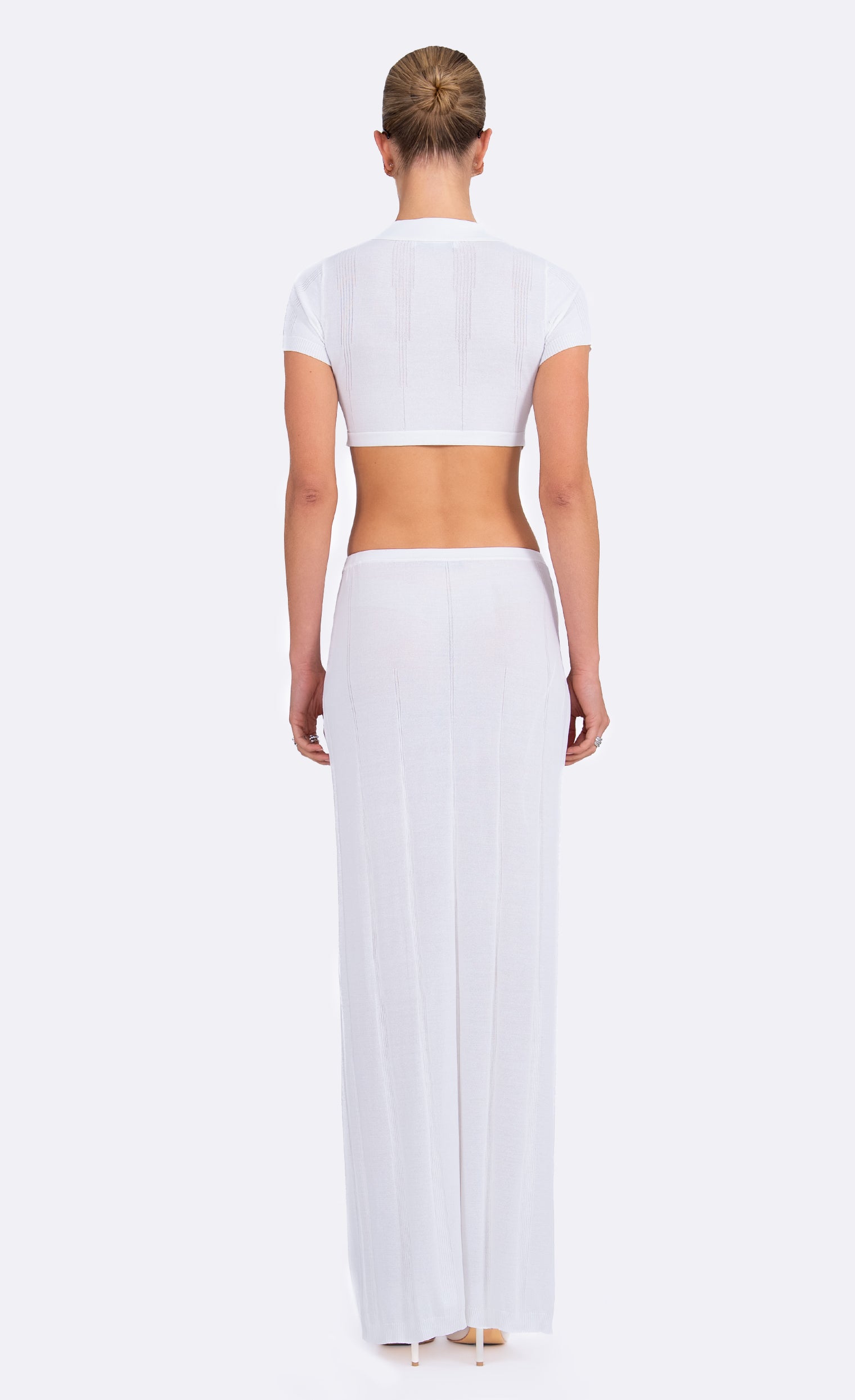Palmer Crop Crop Top Nonchalant Label