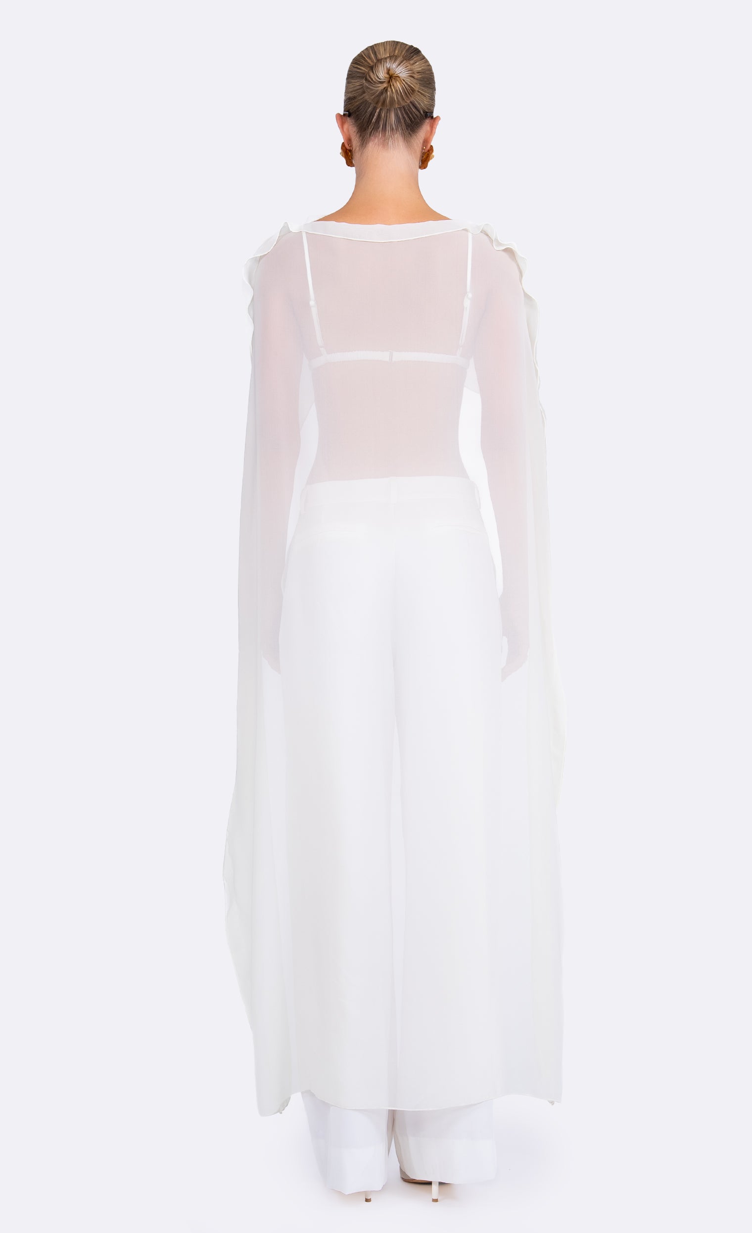 Chiara Silk Top Top Nonchalant Label