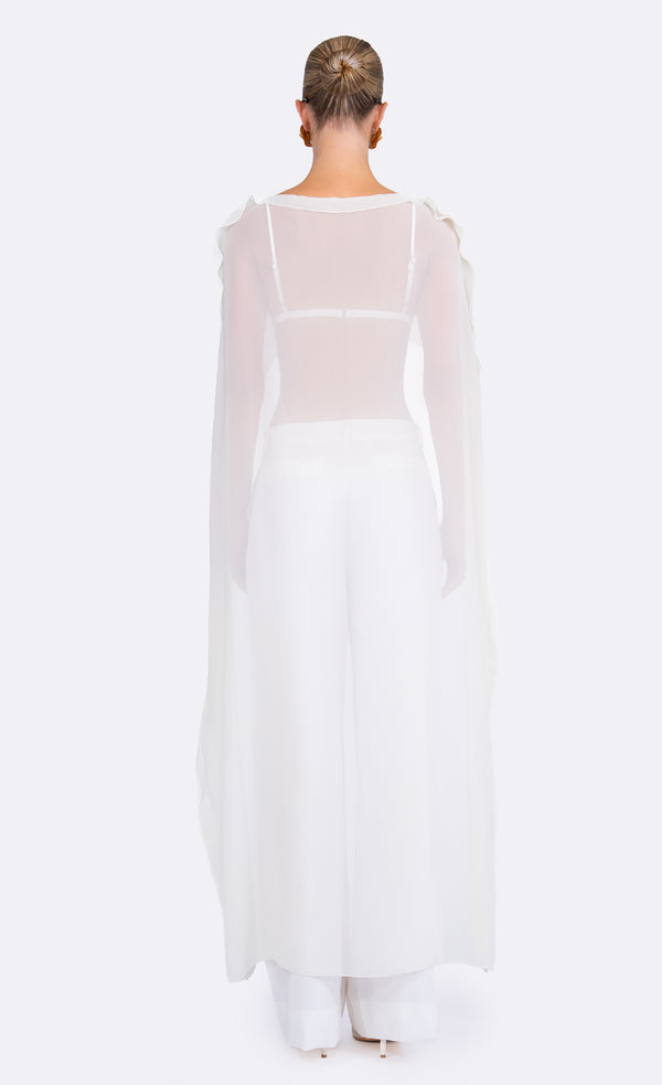Chiara Silk Top Top Nonchalant Label