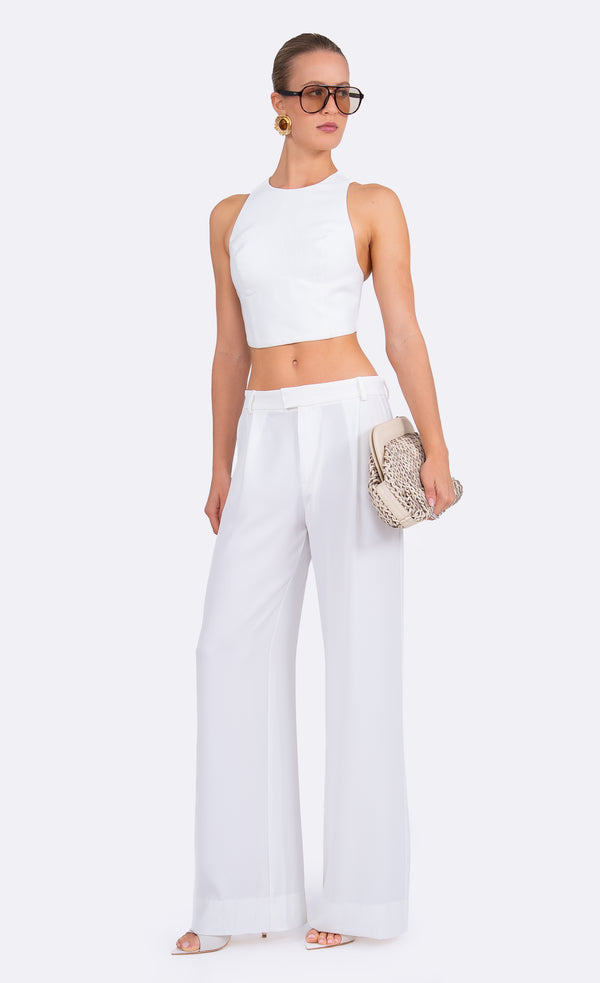 Tessa Crop Crop Top Nonchalant Label