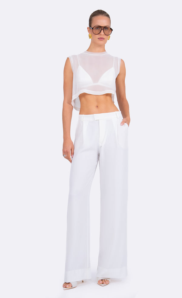 Kara Crop Crop Top Nonchalant Label
