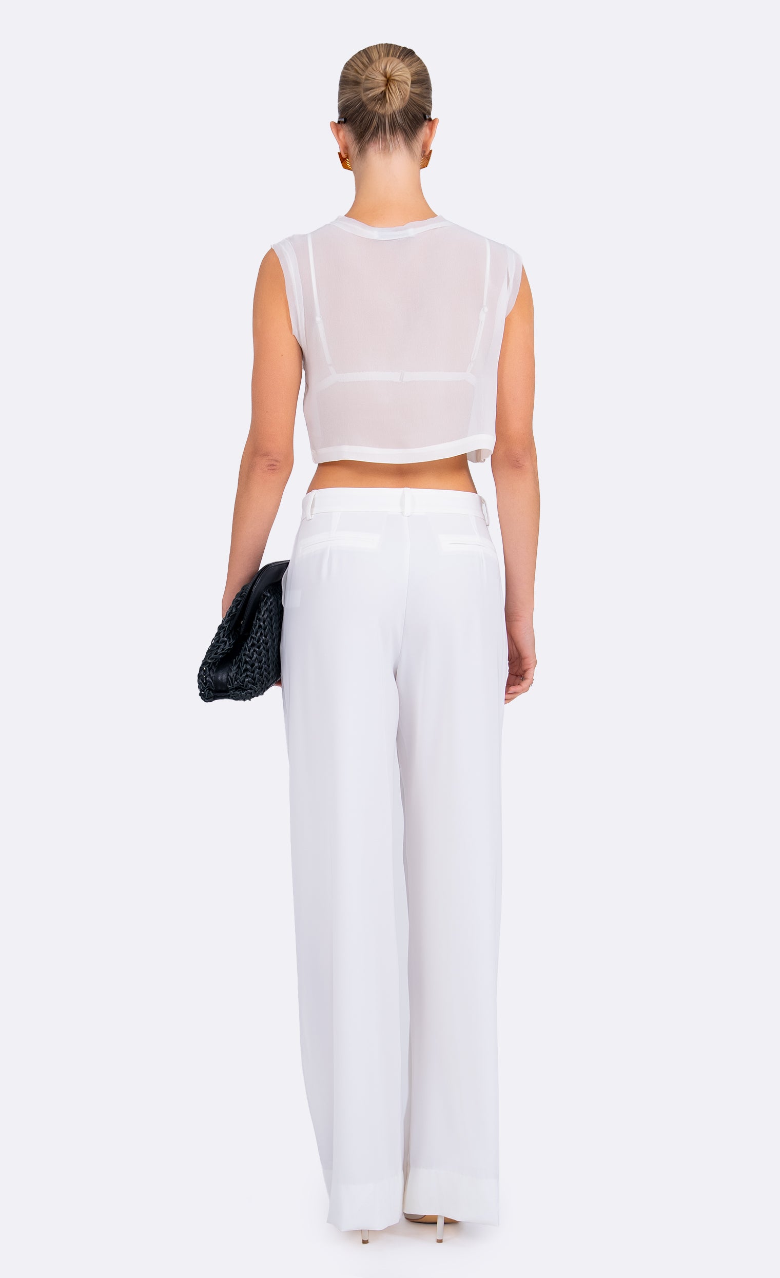 Kara Crop Crop Top Nonchalant Label