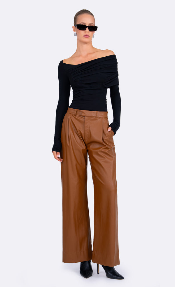 Salome Pant - Caramel PANT Nonchalant Label