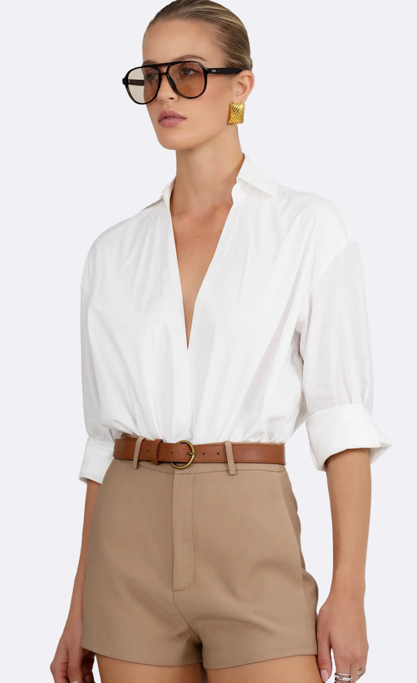Gia Short - Camel SHORT Nonchalant Label