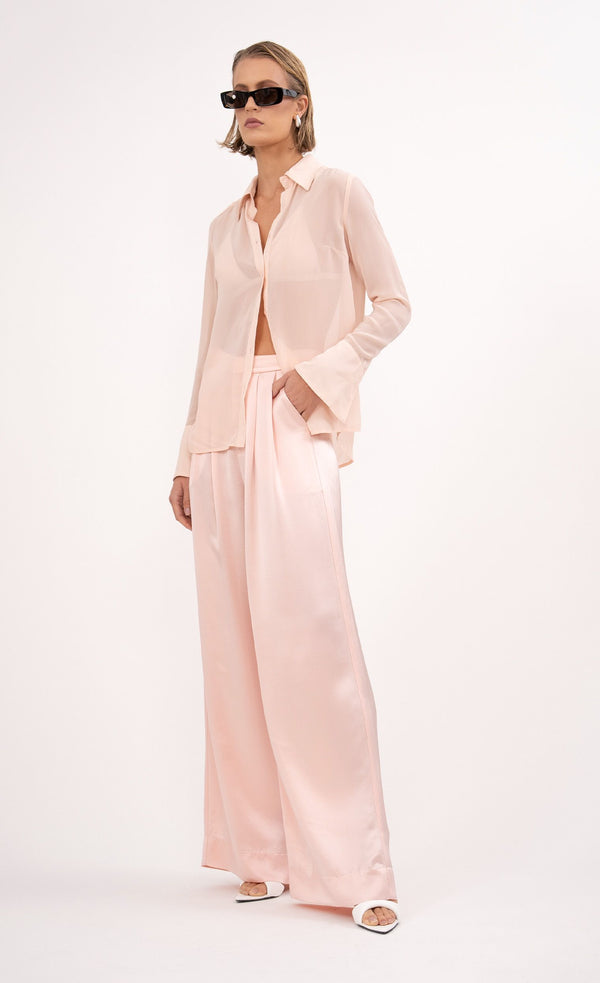 Paris Pant - Pastel Pink PANT Nonchalant Label
