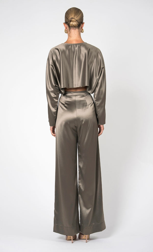 Paris Pant - Moss PANT Nonchalant Label
