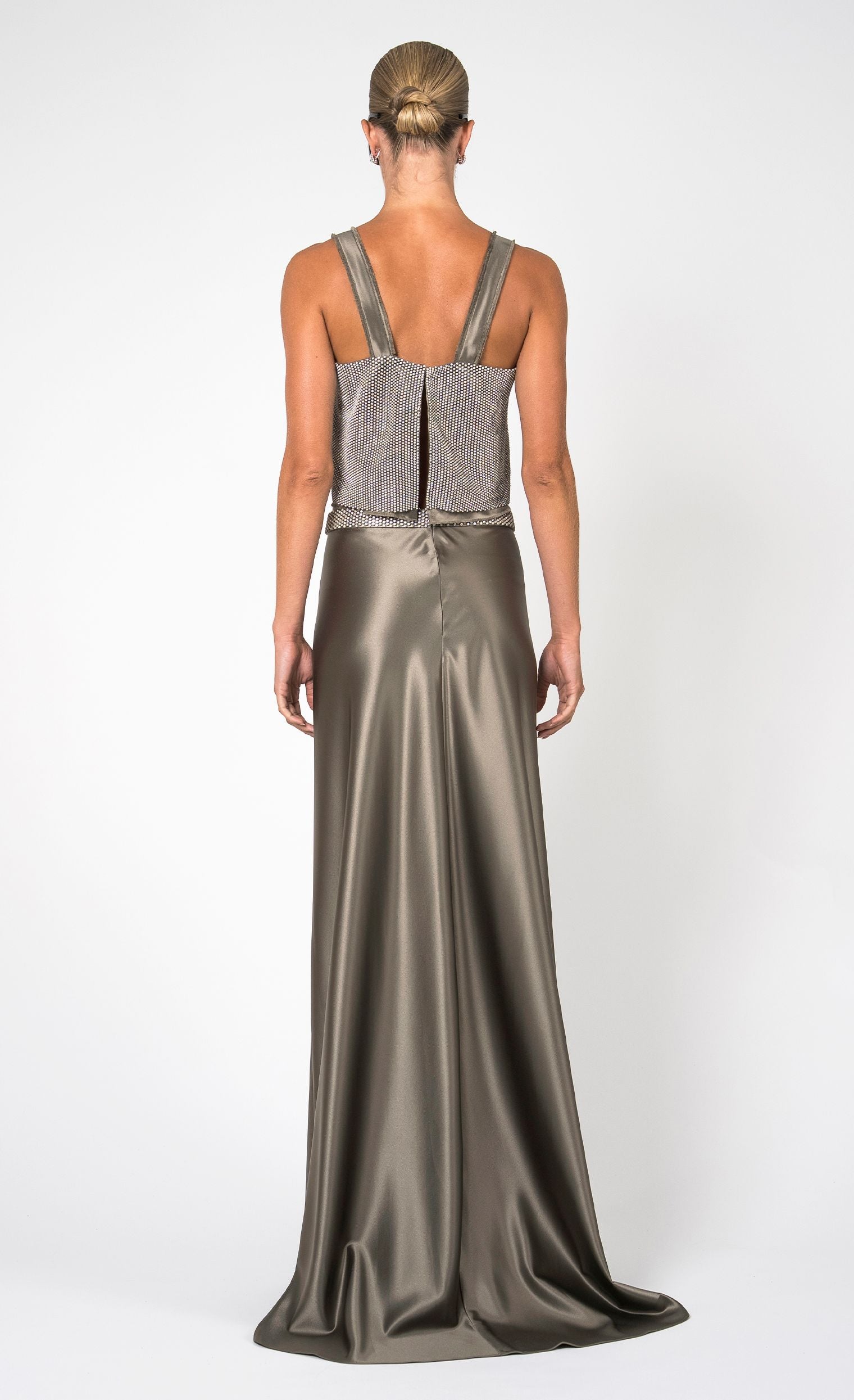 Gemma Maxi Skirt - Moss Skirt Nonchalant Label