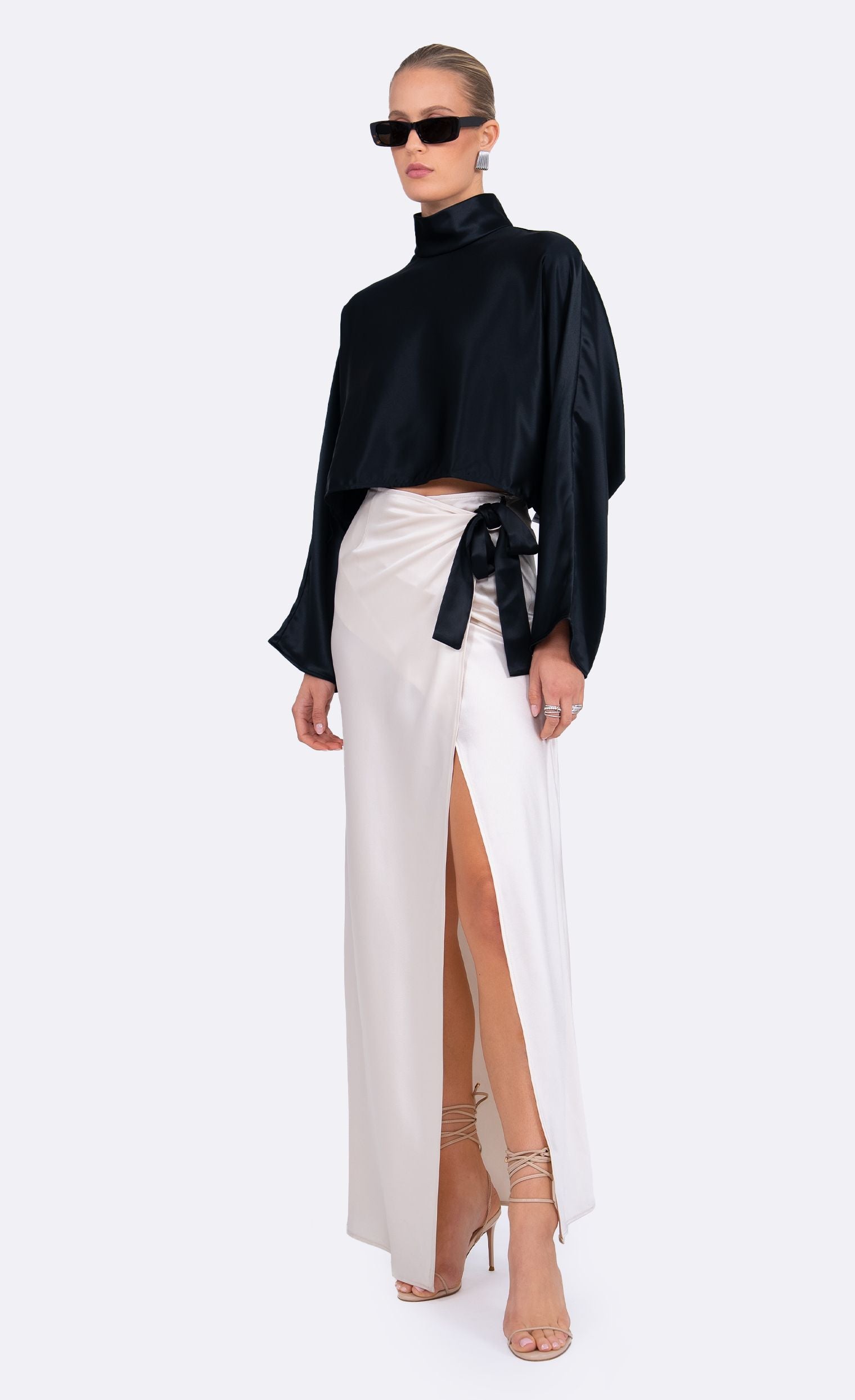 Ingrid Top - Black Top Nonchalant Label