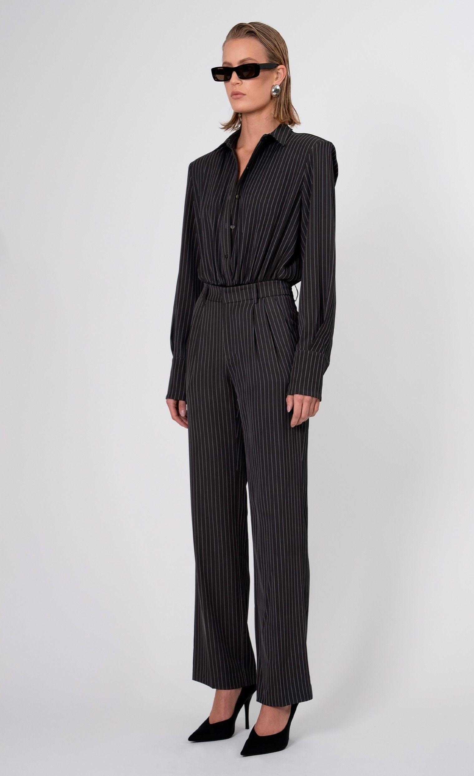 Harlow Pant - Gray PANT Nonchalant Label