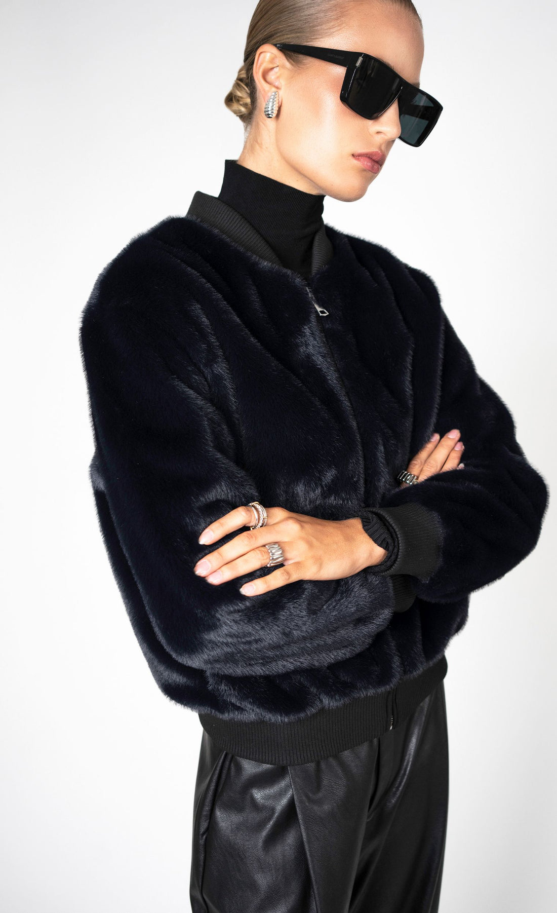 Aurelia Faux Fur Jacket Jacket Nonchalant Label