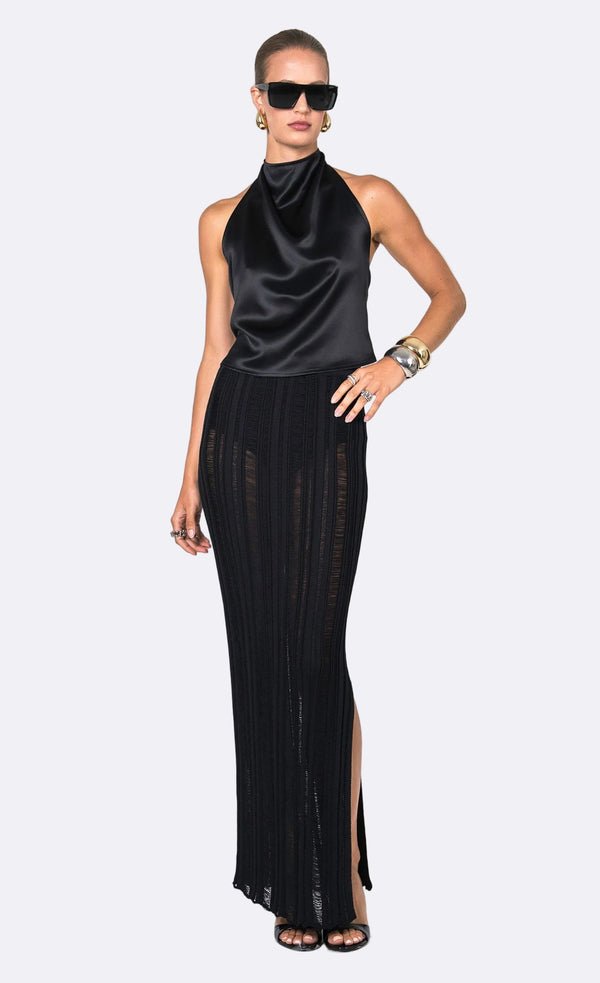Lilia Skirt - Black Skirt Nonchalant Label