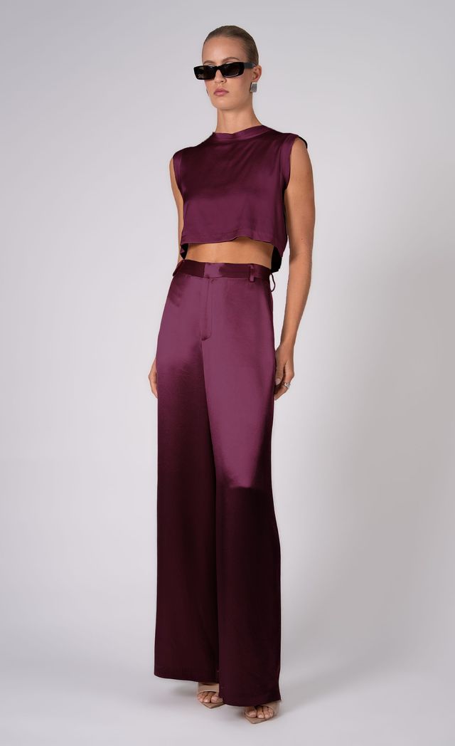 Esme Pant - Plum PANT Nonchalant Label