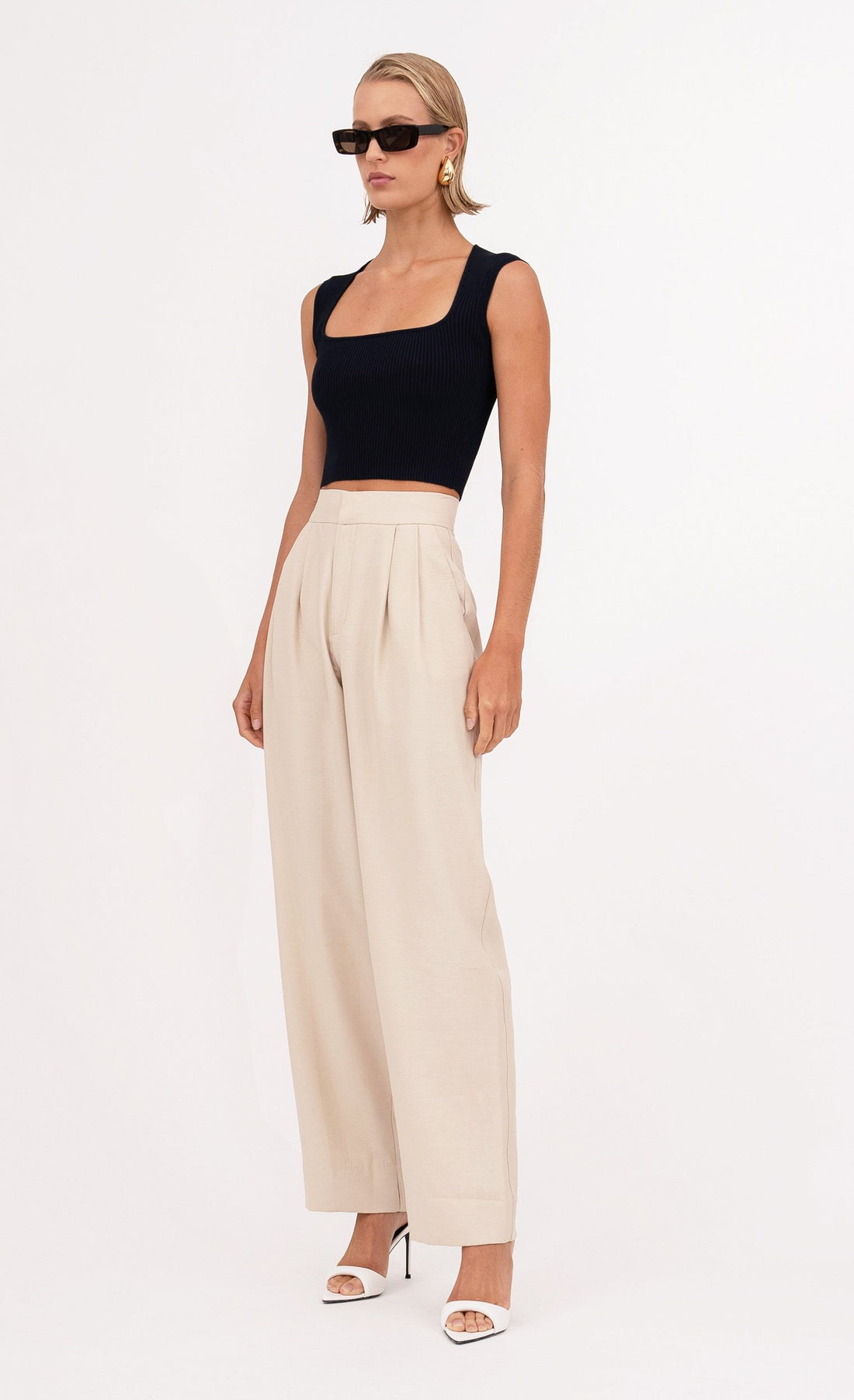 Fallon Pant - Oat PANT Nonchalant Label