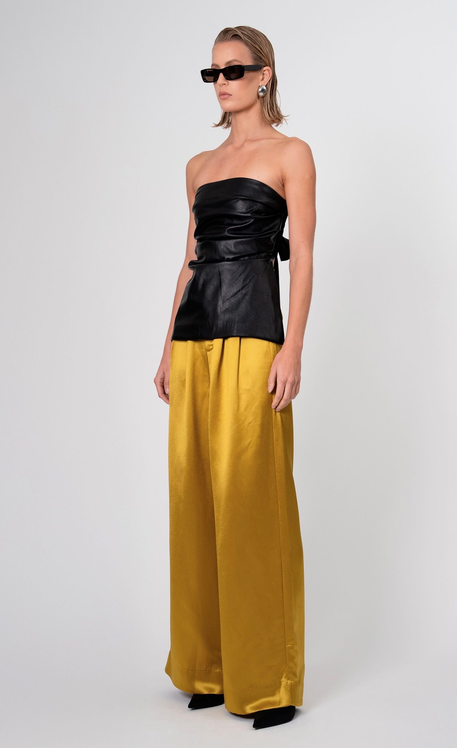 Paris Pant - Ochre Apparel & Accessories Nonchalant Label