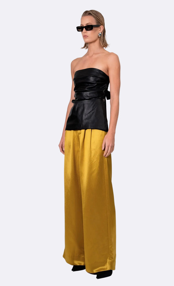 Paris Pant - Ochre Apparel & Accessories Nonchalant Label