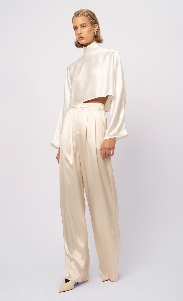 Ingrid Top - White Top Nonchalant Label