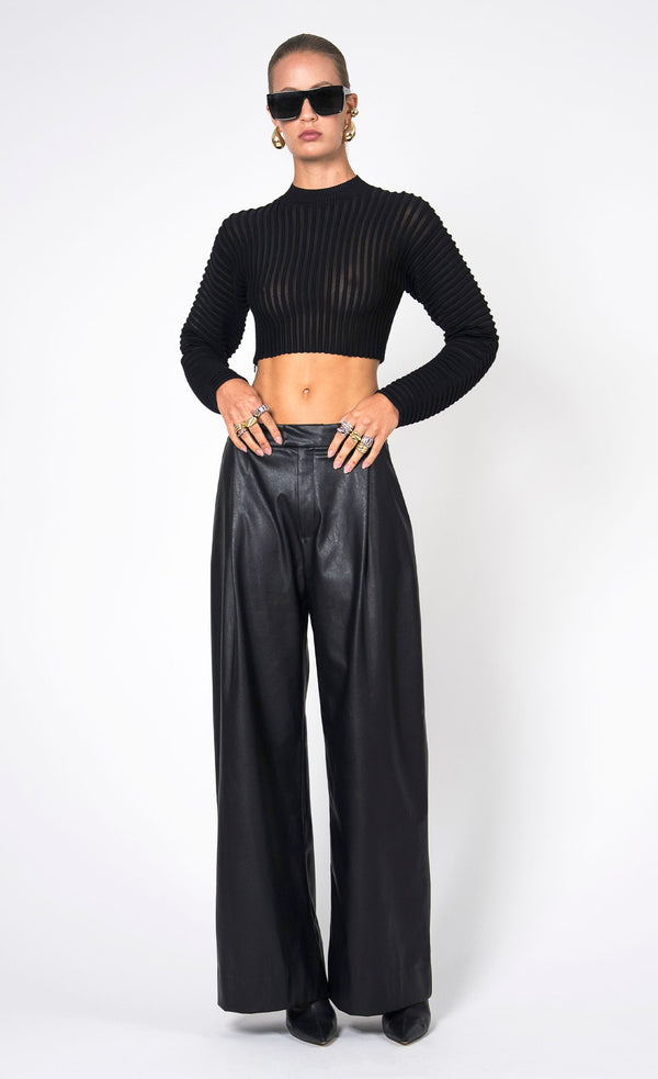 Salome Pant - Black PANT Nonchalant Label
