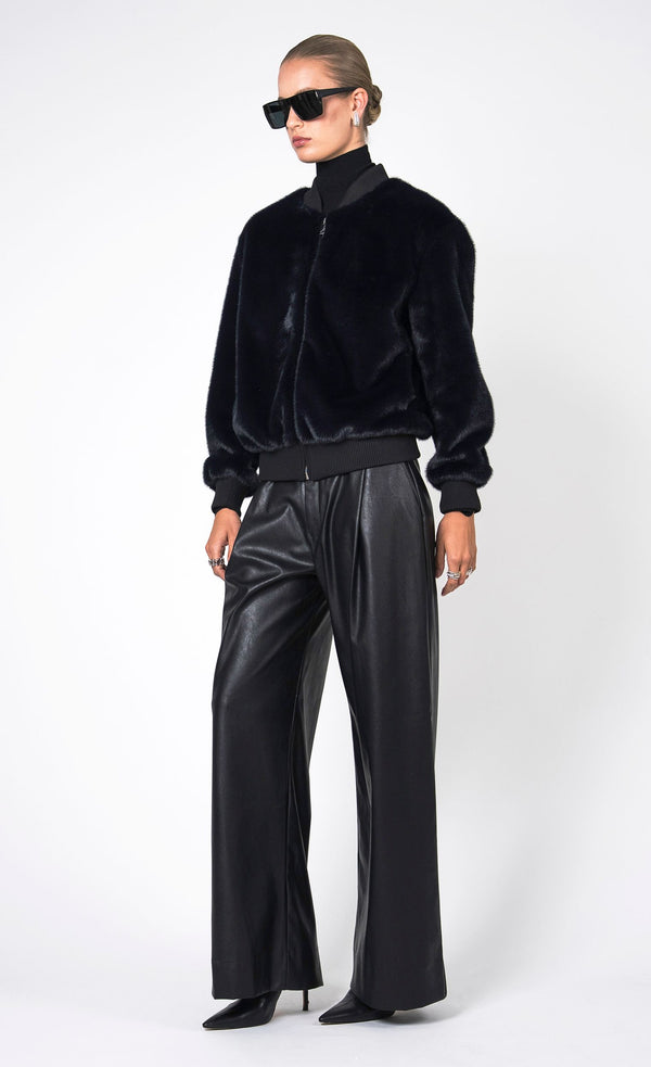 Aurelia Faux Fur Jacket Jacket Nonchalant Label