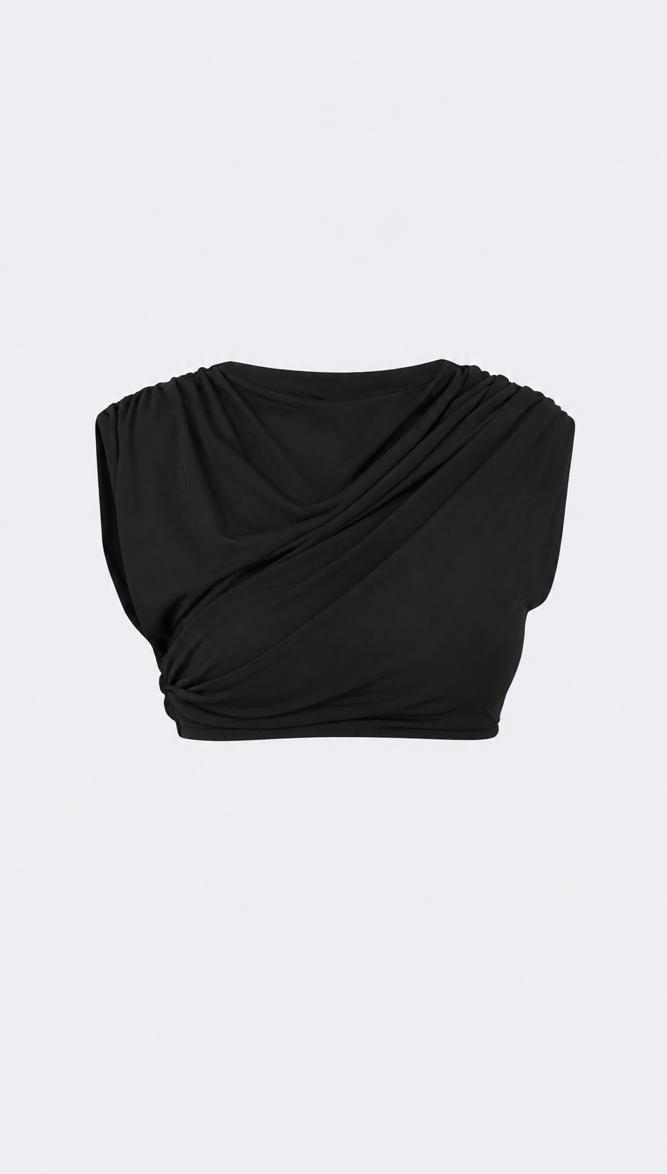 Lucinda Crop - Black Crop Top Nonchalant Label