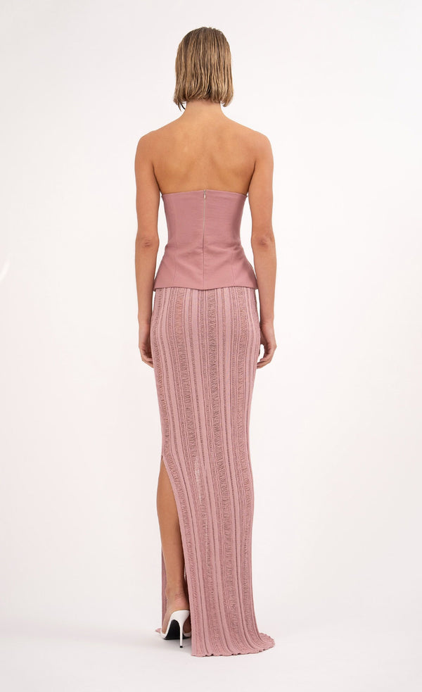 Lilia Skirt - Mauve Skirt Nonchalant Label