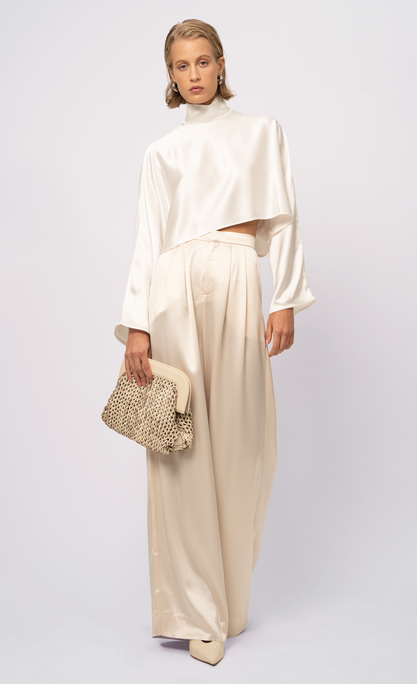 Ingrid Top - White Top Nonchalant Label