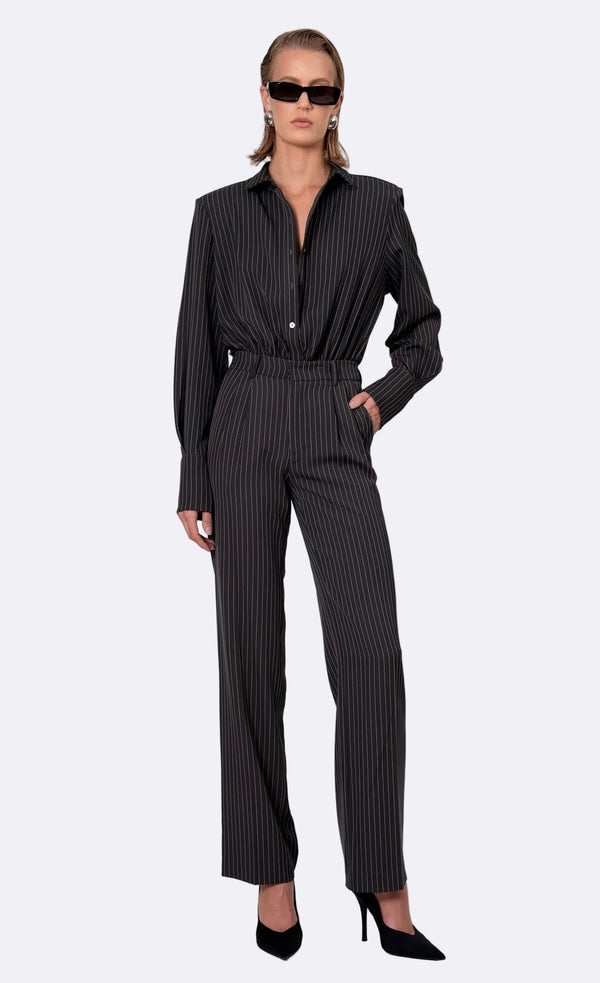 Harlow Pant - Gray PANT Nonchalant Label