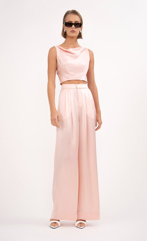 Paris Pant - Pastel Pink PANT Nonchalant Label